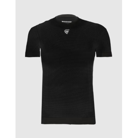 Pissei Maglia Intima Manica Corta Mindanao (Nero)