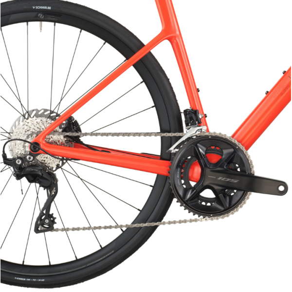 Bici Scott Addict 50 2026 (Flame Orange)