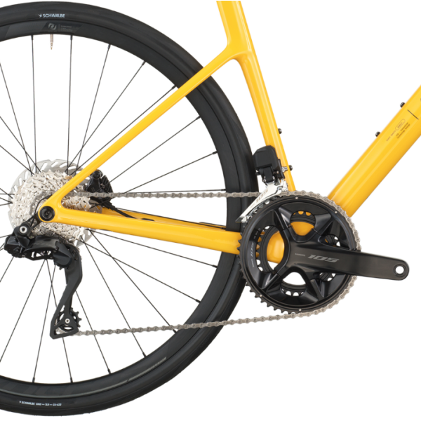 Bici Scott Addict 40 2026 (Vivid Yellow)