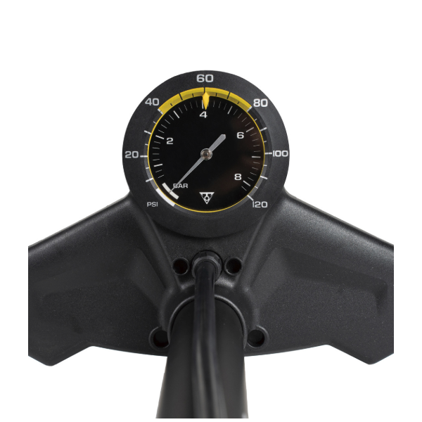 Topeak Pompa Da Pavimento Joeblow Urban Ex Con Raccordo Smarthead e Manometro Analogico 8 Bar/120 PSI
