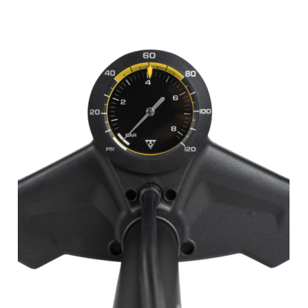 Topeak Pompa Da Pavimento Joeblow Urban Ex Con Raccordo Smarthead e Manometro Analogico 8 Bar/120 PSI
