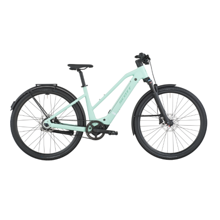 E-Bike Scott Passage 10 Belt Slope (Mint Green)