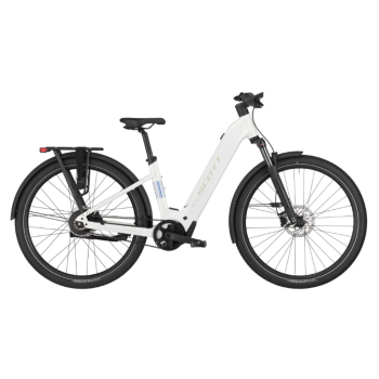 E-Bike Scott Sub 10 Belt Wave (Bianco)