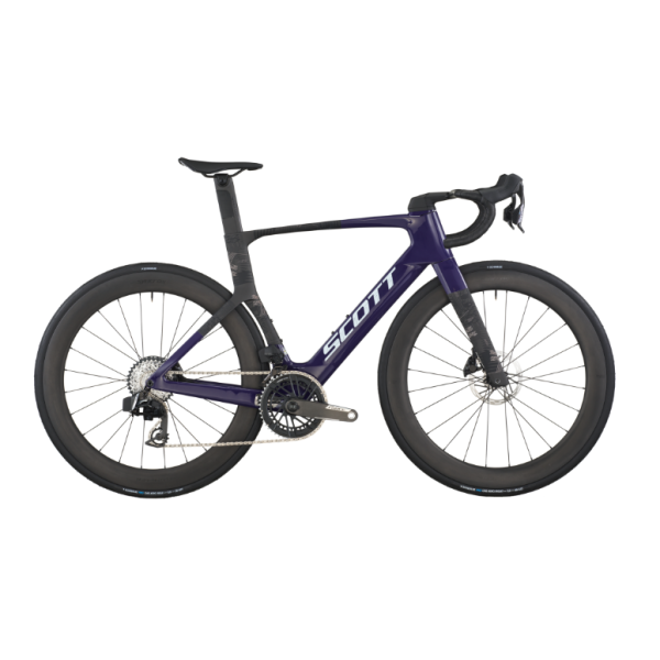 Bici Scott Foil RC Team (Grape Purple/Carbon Black)