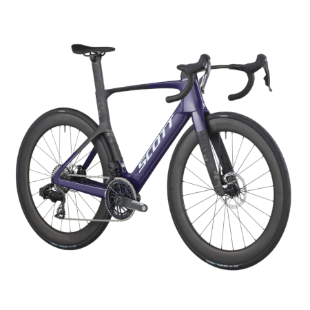 Bici Scott Foil RC Team (Grape Purple/Carbon Black)