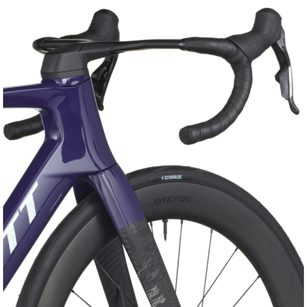 Bici Scott Foil RC Team (Grape Purple/Carbon Black)