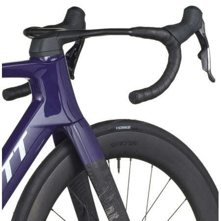Bici Scott Foil RC Team (Grape Purple/Carbon Black)