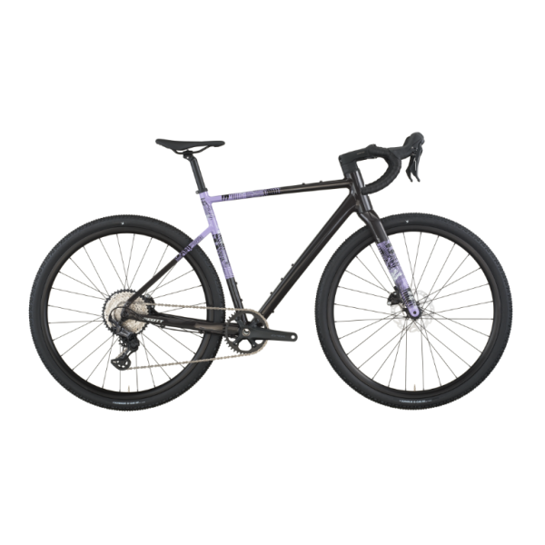 Bicicletta Scott Speedster Gravel 10 (Carbon Black/Tulip Purple)