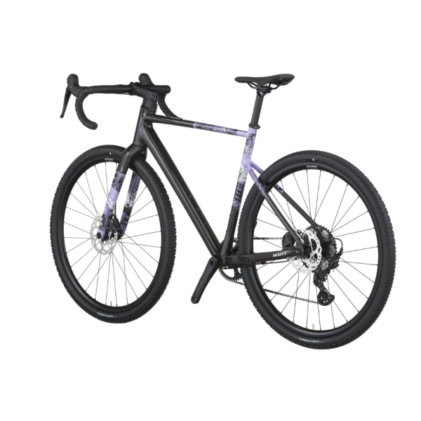 Bicicletta Scott Speedster Gravel 10 (Carbon Black/Tulip Purple)