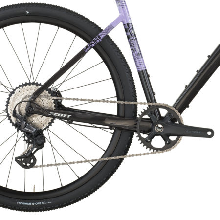 Bicicletta Scott Speedster Gravel 10 (Carbon Black/Tulip Purple)