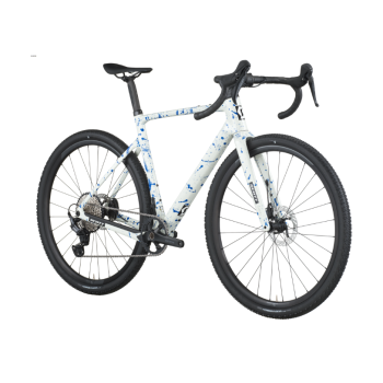 Bici Scott Addict Gravel 30 (White/Splatter Blue) 2