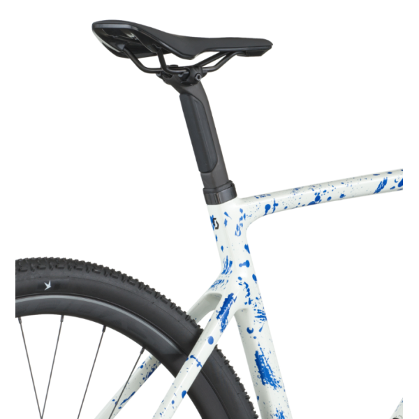 Bici Scott Addict Gravel 30 (White/Splatter Blue)