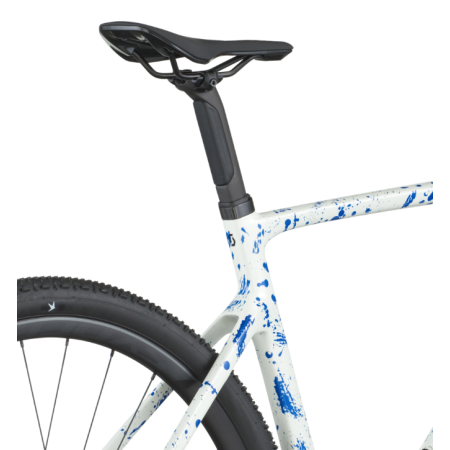 Bici Scott Addict Gravel 30 (White/Splatter Blue)