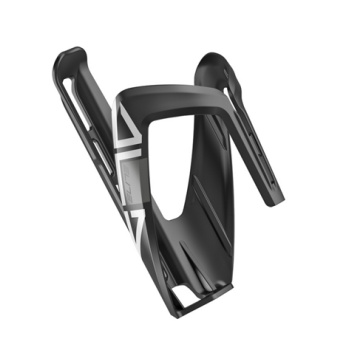 Elite Bottle Cage Ala (Black/White Graphic)