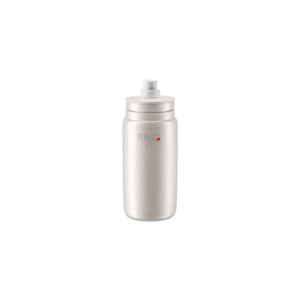 Elite Borraccia Fly Tex 550ml (White Pearly Grey Logo)