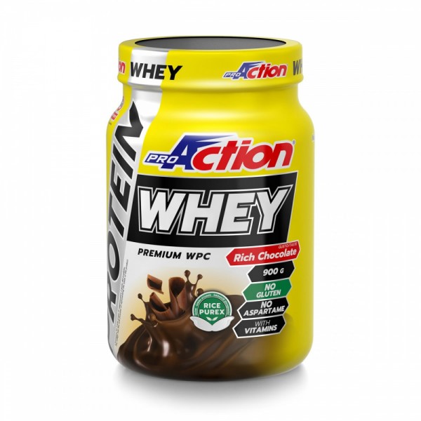 Proteine Proaction Protein Whey 900g Rich Chocolate