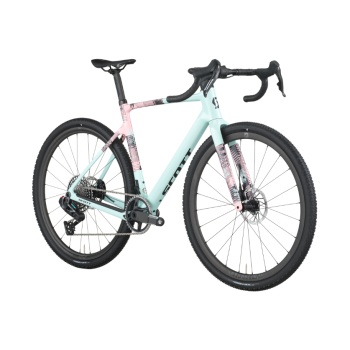 Bici Scott Addict Gravel 10 (Gelato Blue/Gelato Pink) 2