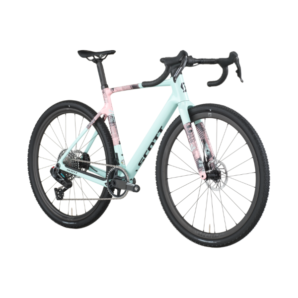 Bici Scott Addict Gravel 10 (Gelato Blue/Gelato Pink)