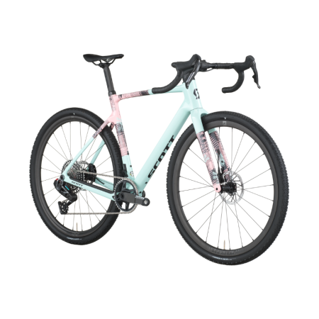 Bici Scott Addict Gravel 10 (Gelato Blue/Gelato Pink)