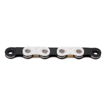 KMC Chain Catena X Flat Silver/Black x 126L Waxed