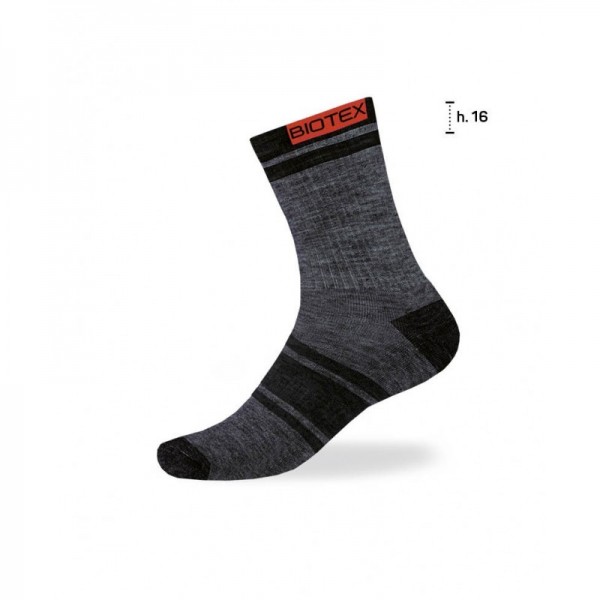 Calza Biotex Calore Merino (Grigio)