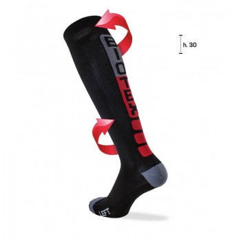 Calza Compressione Biotex Graduata (Nero)