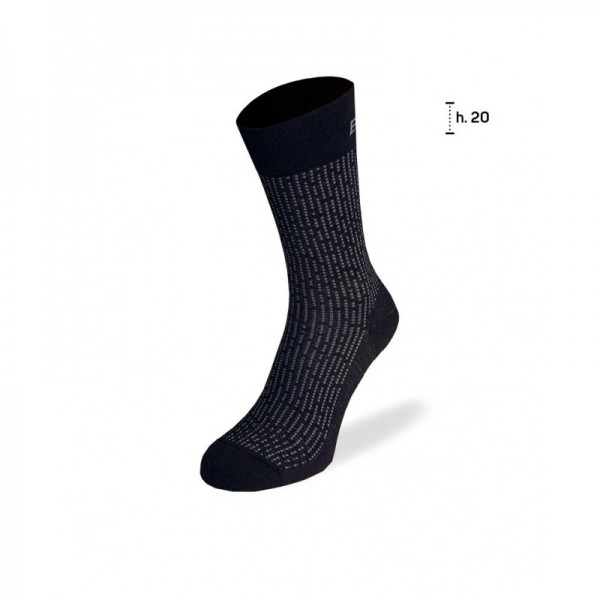 Calza Biotex Merino 3D (Nero/Grigio)