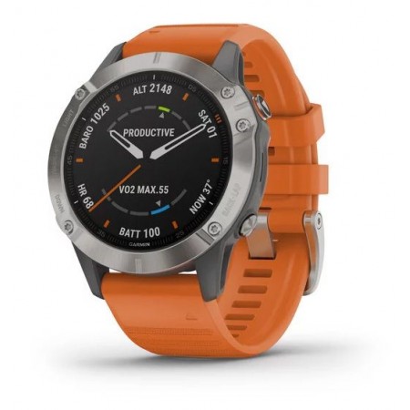 Orologio Gps Garmin Fenix 6 Sapphire Titanium