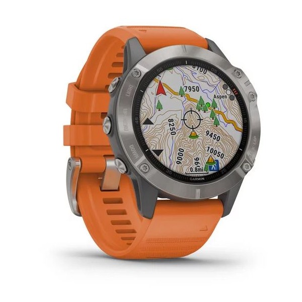 Orologio Gps Garmin Fenix 6 Sapphire Titanium
