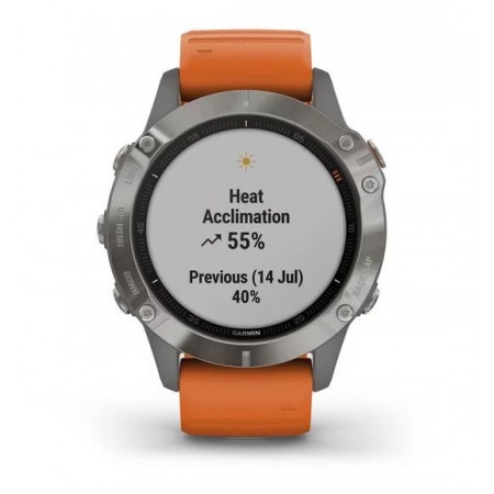 Orologio Gps Garmin Fenix 6 Sapphire Titanium