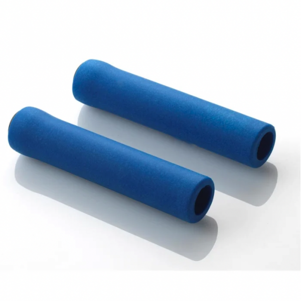 Barbieri Manopole MTB Colorate In Silicone (Blu)