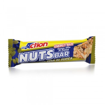 Barretta Energetica Proaction Nuts Bar Con Semi Di Zucca 30g