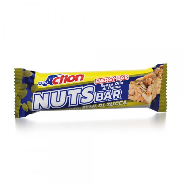 Barretta Energetica Proaction Nuts Bar Con Semi Di Zucca 30g