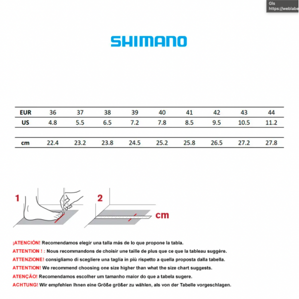 Scarpa Shimano MTB SH-GR701 Donna