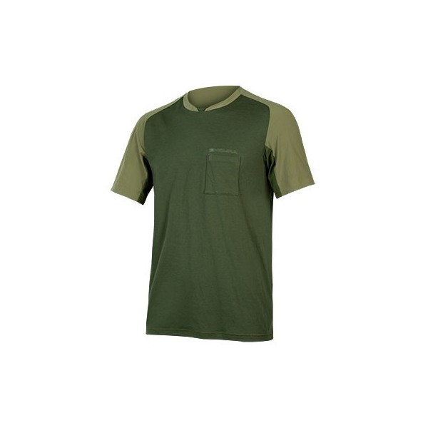 Endura GV500 Foyle T Short Sleeve Jersey (Green)