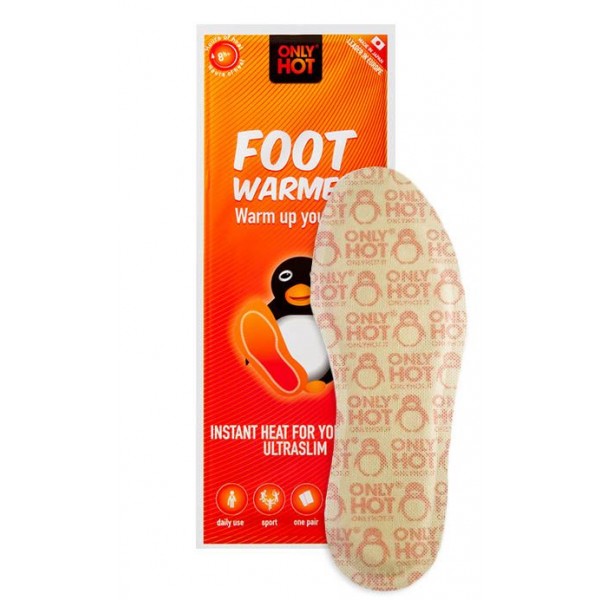 Caldo Immediato Ai Piedi! Solette Scaldapiedi Mycoal Pinguino "Only Hot" – Originali Giapponesi