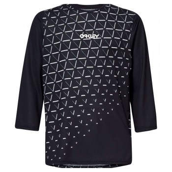 Maglia Oakley 3/4 Flow (Nero)