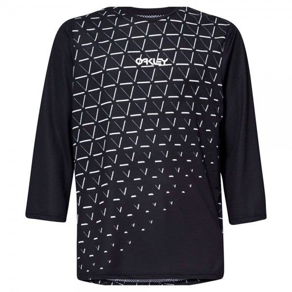 Maglia Oakley 3/4 Flow (Nero)