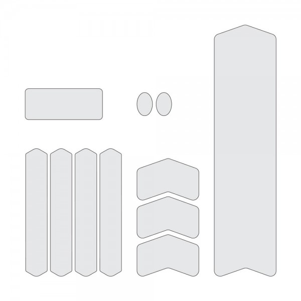 Algis Sticker Kit for Frame Protection M - Mono Color Opaque Transparent