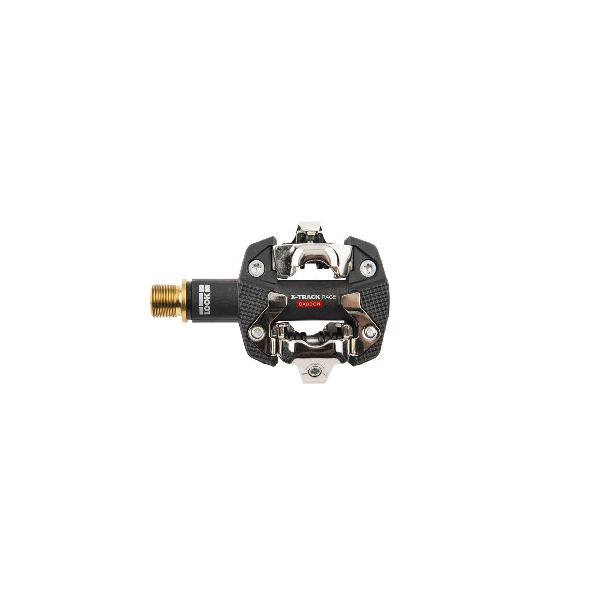 Look X-Track Race Carbon Ti MTB Clipless Pedals - Carbon Body, Titanium  Axle (9/16") Look X-Track Pedals