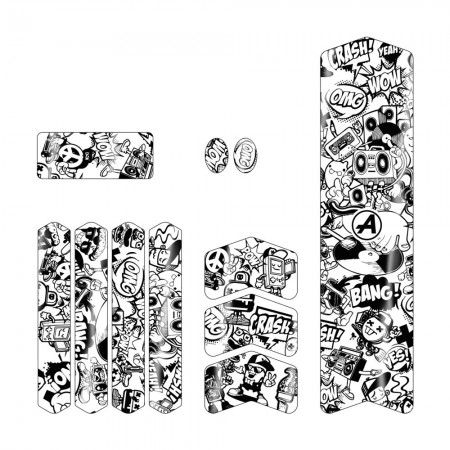 Kit Adesivi Algis Protezione Telaio M - Comics