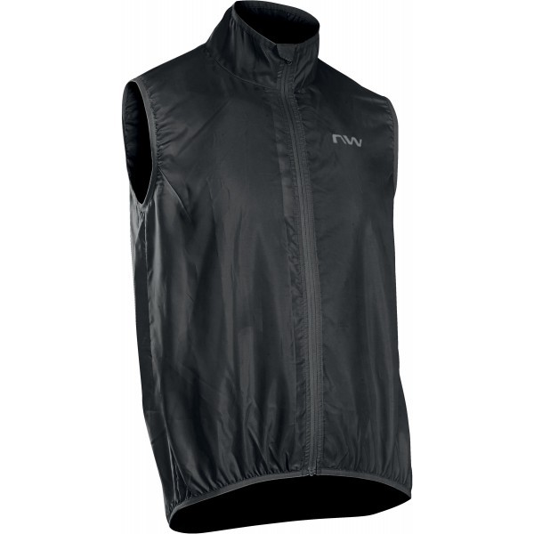 Northwave Vortex Gilet Da Ciclismo – Antivento E Impermeabile, Giallo Fluorescente, Taglia XXL (54), Con Dettagli Riflettenti - 6