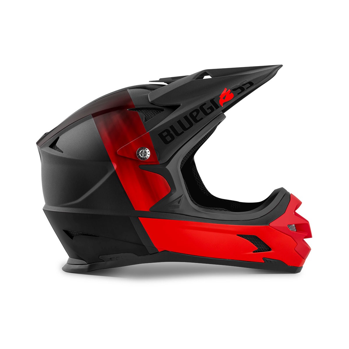 Bluegrass Intox Full Face Helmet Black Red