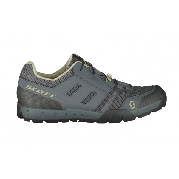 Scott Sport Crus-R Flat Lace Shoes (Dark Gray / Beige)