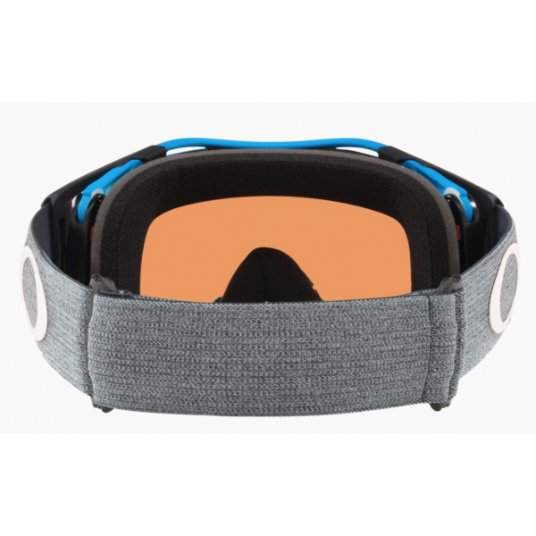 Mascherina Oakley Airbrake Mtb Minnaar Distress Blue W/Prizm Black