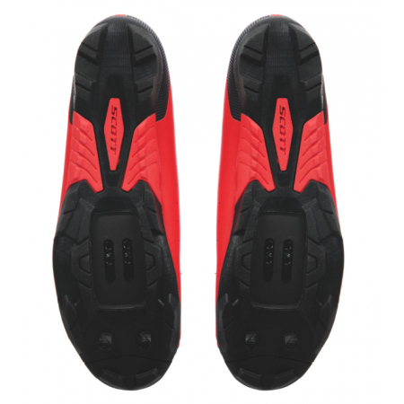 Scott Mtb Comp Boa Shoes (Red / Black)