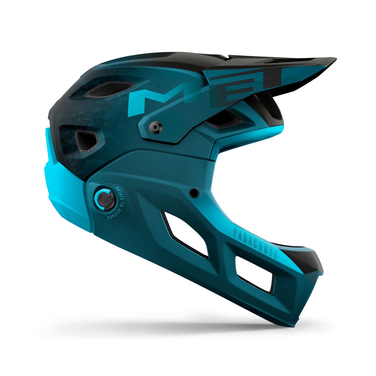 Casque VTT MET Parachute MCR MIPS - Intégral Convertible Full-Face Pour Enduro Et E-Bike