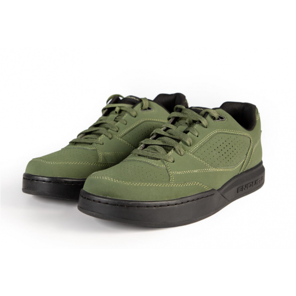 Endura Hummvee Flat Pedal Shoes (Green)