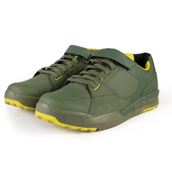 Scarpe Endura MT500 Burner Clipless (Verdi)