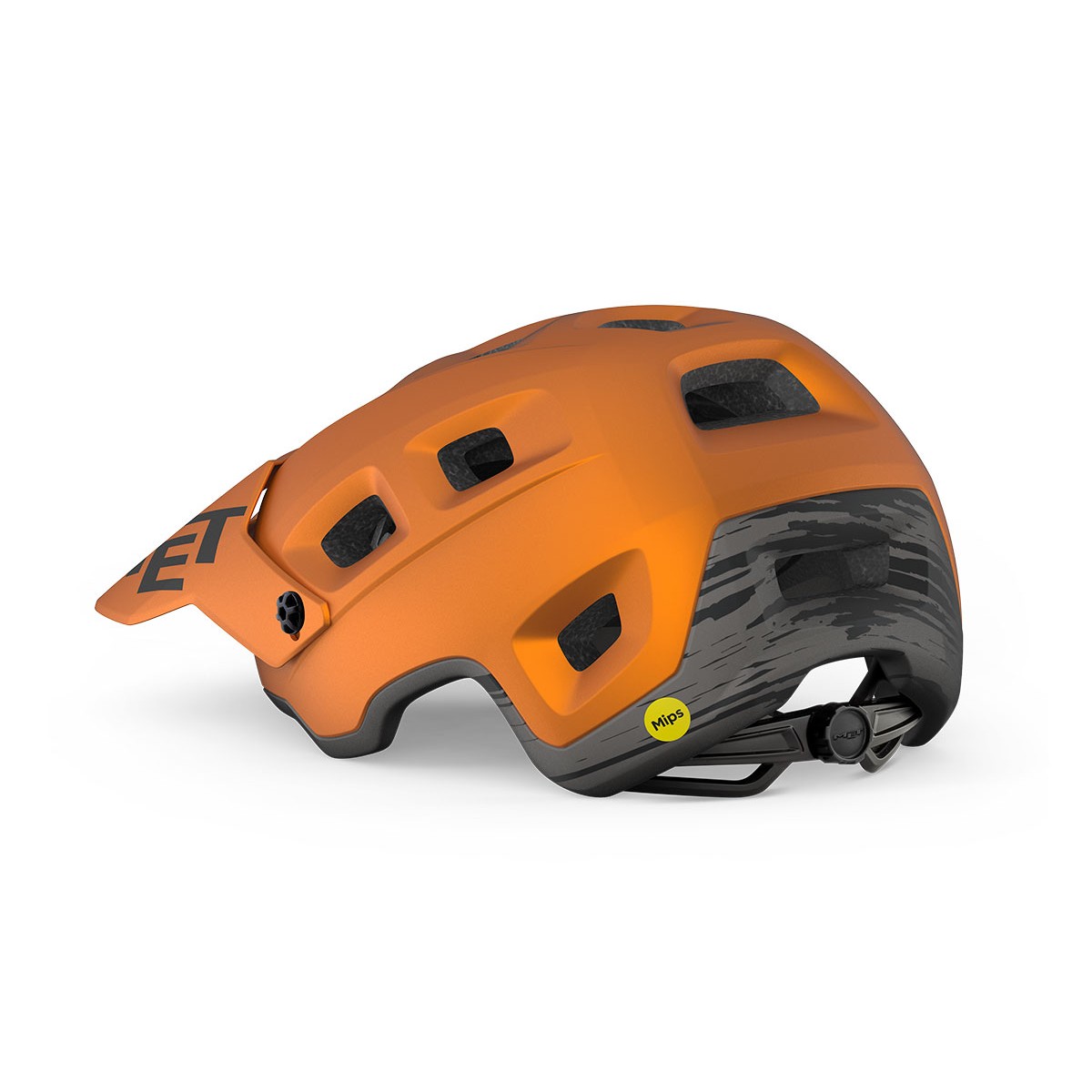 MET Casque Terranova MIPS Sport Orange Taille L - Confort Et Protection Pour Vélo